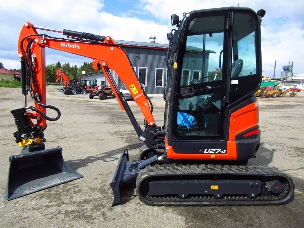 Minibagger Kubota U27-4 NEU + 3 Schaufeln â 2,7 t