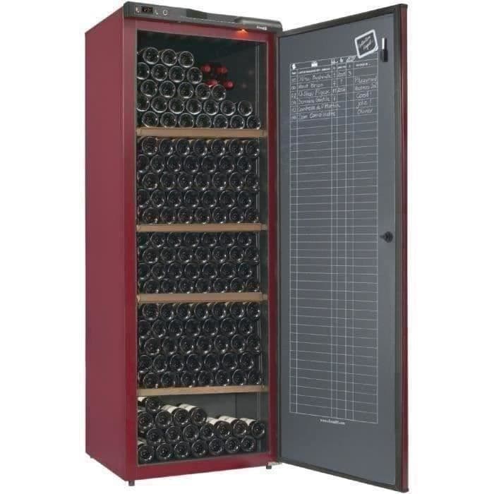 Cave Ă vin de veillissement CLIMADIFF CV295B2 - 294 bouteilles - Classe F - Niveau de bruit 38dB