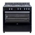 Cuisinière piano four multifonctions catalyse - CONTINENTAL EDISON - CECP9060BDD- 95 L - Affichage digital - L90 x H 85 cm - Noir