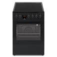 Cuisinière vitrocéramique CONTINENTAL EDISON CECV50FCB - 4 feux - L49.5 x H82.7 xP58 cm - Noir