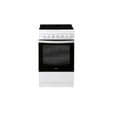 Indesit Cuisinière vitrocéramique 59l 4 feux blanc - IS5V5PCWFR
