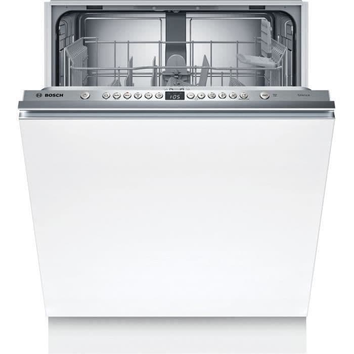 Lave-vaisselle tout encastrable BOSCH SBV26AX01F SER2 - 12 couverts - Induction - 48 dB - H86 - 6 programmes