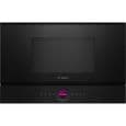 Micro-ondes simple encastrable - BOSCH SER8 - BFL7221B1 - Noir - 21 L - 38,2 x 59,4 x 31,8 cm