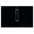 Plaque de cuisson aspirante à induction - ELECTROLUX - 4 foyers - 78 x 52 cm - KCC83443