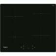 Plaque de cuisson induction - WHIRLPOOL 4 foyers - L60 cm - WSQ4860NE