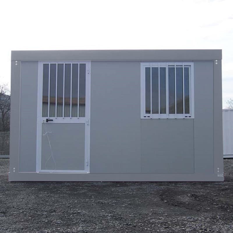 Bungalow réfectoire de chantier 4 m série renforcée – 409 x 242 cm
