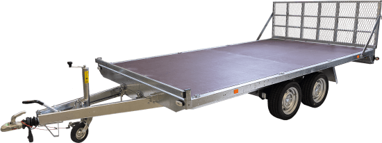 Plateau basculant hydraulique pour paysagiste