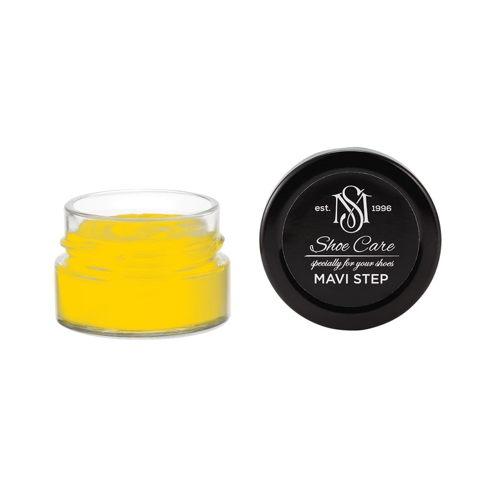 Leather Shoe Cream Dye (Yellow Ochre Bright) S 0580-Y | Custom Color Match Repair Polish | MAVI STEP C01