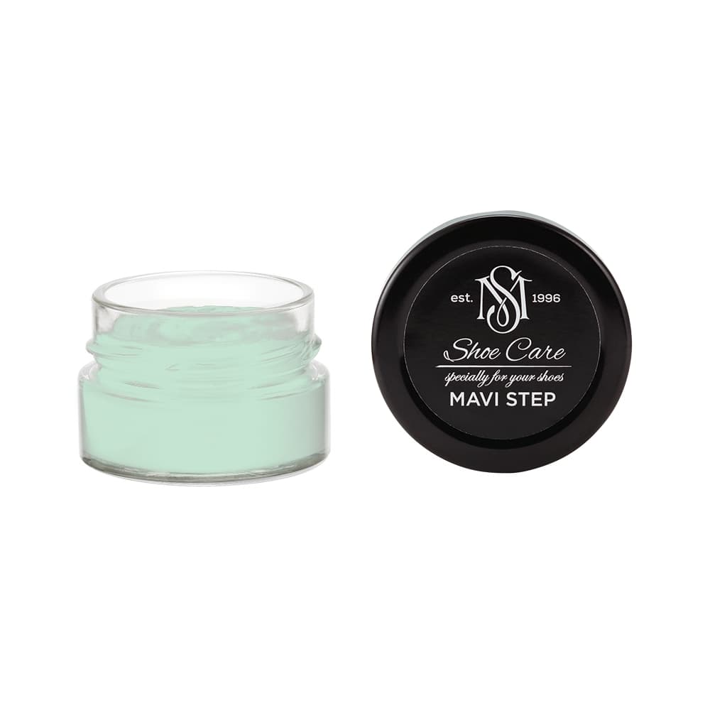 Leather Shoe Cream Dye (Seafoam Grey) S 1015-G | Custom Color Match Repair Polish | MAVI STEP C01