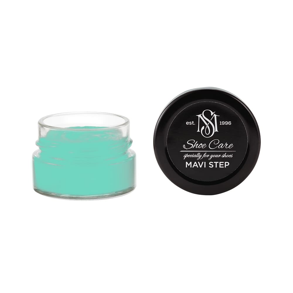 Leather Shoe Cream Dye (Spearmint Teal) S 1040-B80G | Custom Color Match Repair Polish | MAVI STEP C01