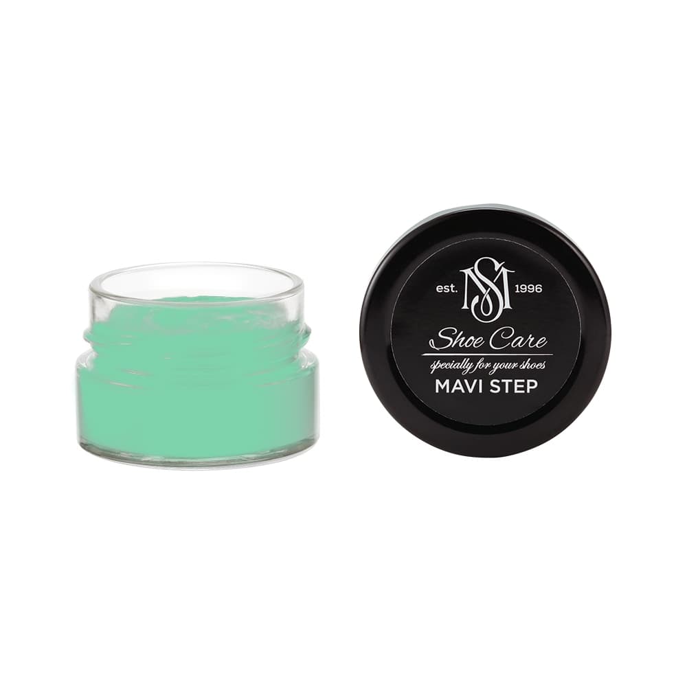 Leather Shoe Cream Dye (Soft Emerald) S 1040-G | Custom Color Match Repair Polish | MAVI STEP C01