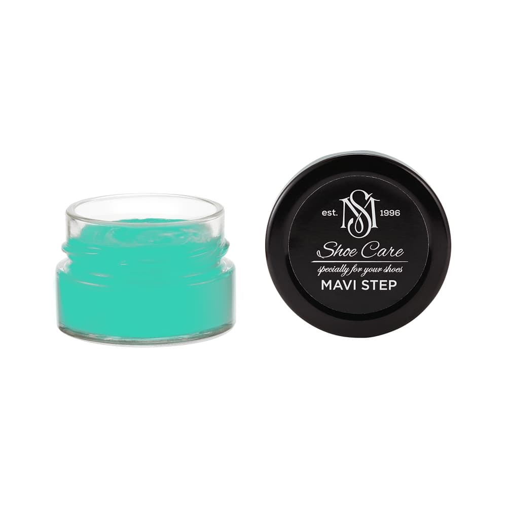 Leather Shoe Cream Dye (Emerald Sea) S 1050-B80G | Custom Color Match Repair Polish | MAVI STEP C01