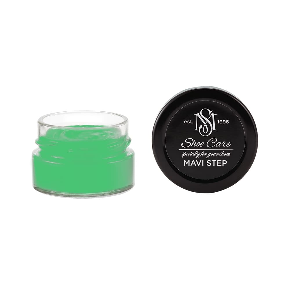 Leather Shoe Cream Dye (Bright Emerald) S 1060-G10Y | Custom Color Match Repair Polish | MAVI STEP C01