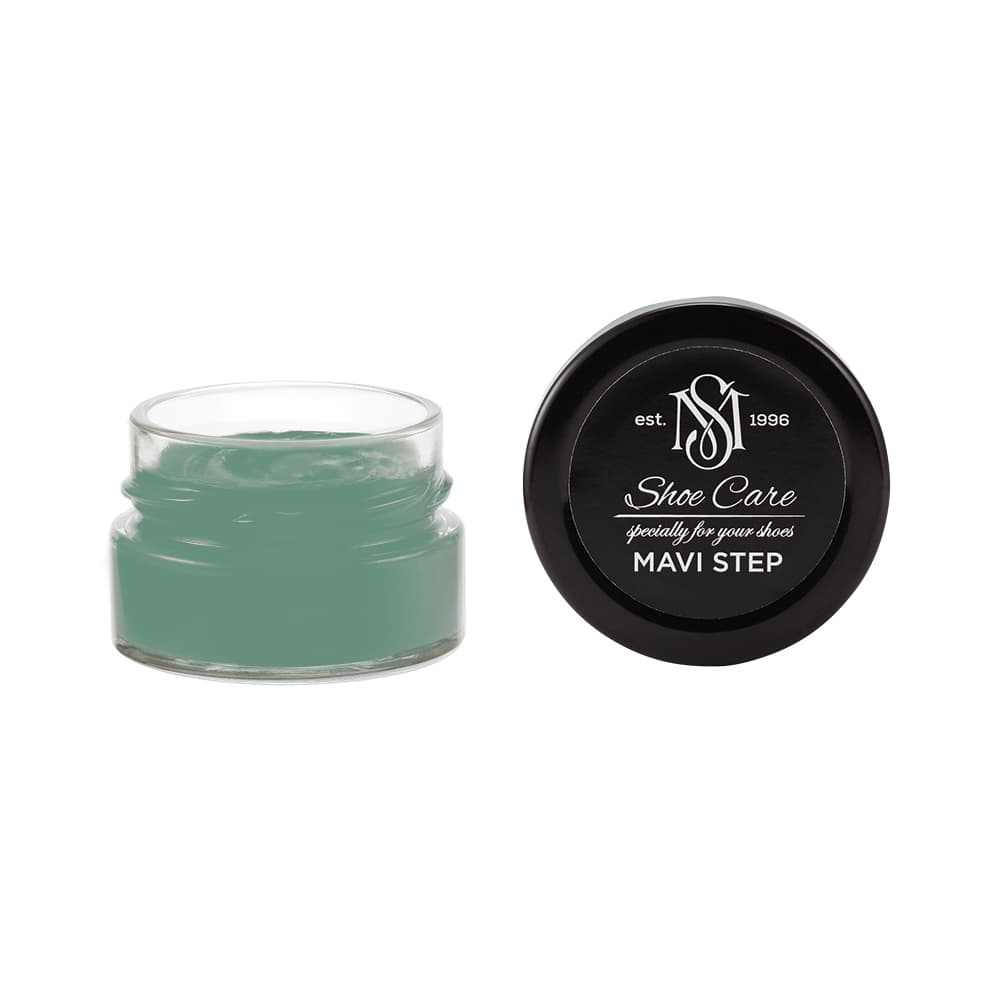 Leather Shoe Cream Dye (Deep Slate Green) S 4020-G | Custom Color Match Repair Polish | MAVI STEP C01