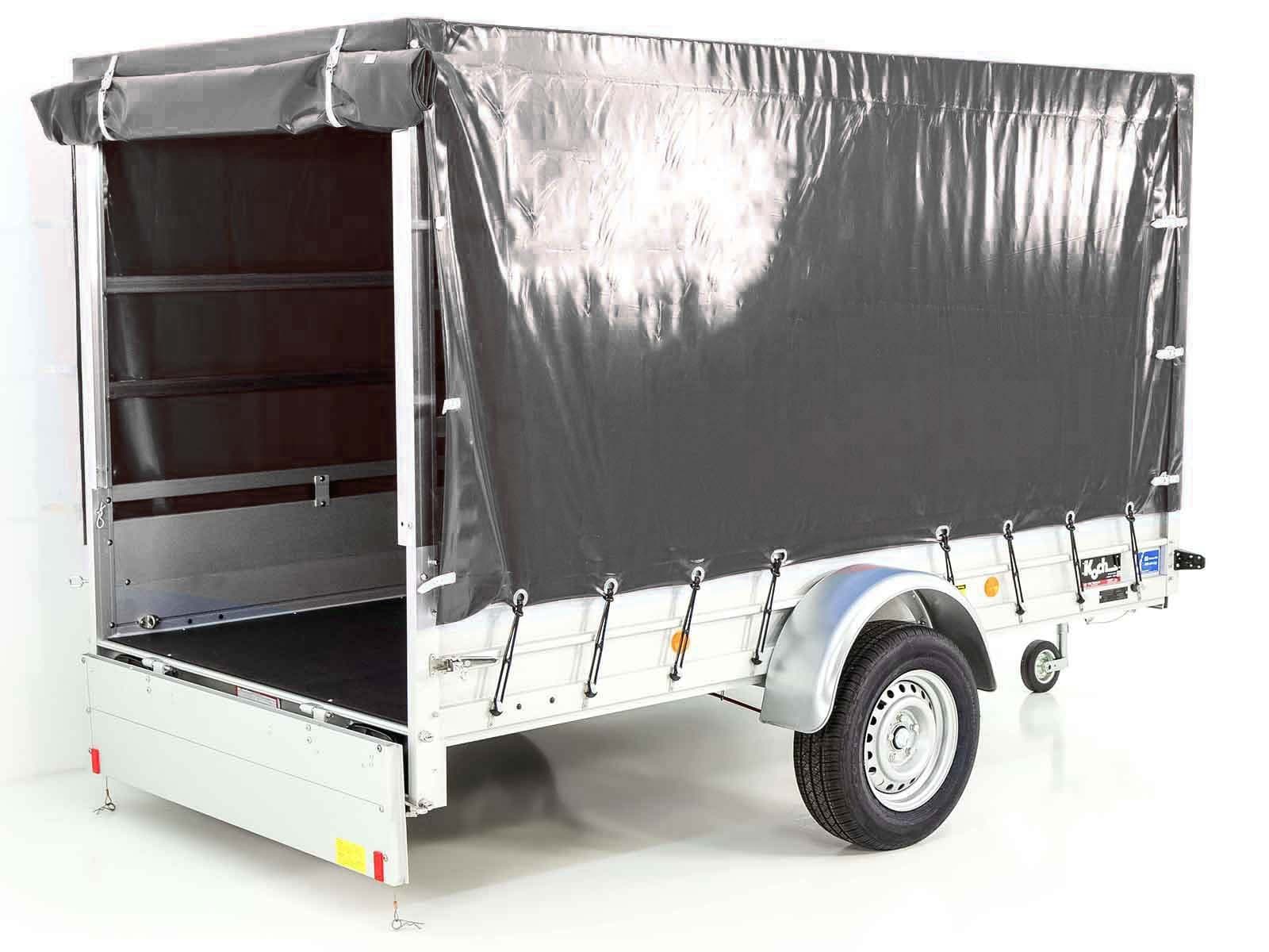 1300 kg Anhänger | 150 x 300 cm | mit Plane | Typ 7.13