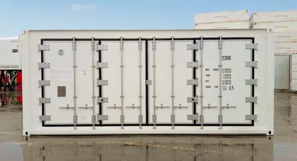 20 Fuß Kühlcontainer Open Side 6 m – Tragbare Kühlzelle -40 °C bis +30 °C, Gebraucht