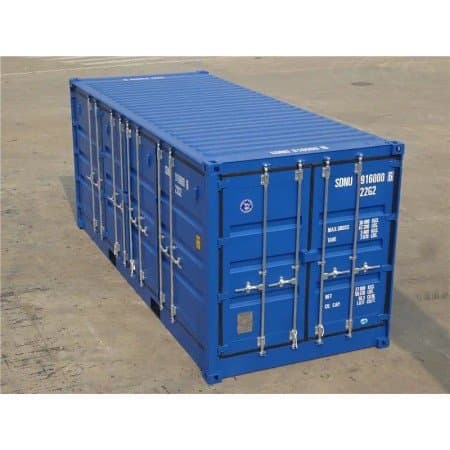 20-FuĂź-Side-Door-High-Cube-Container - 37 mÂł