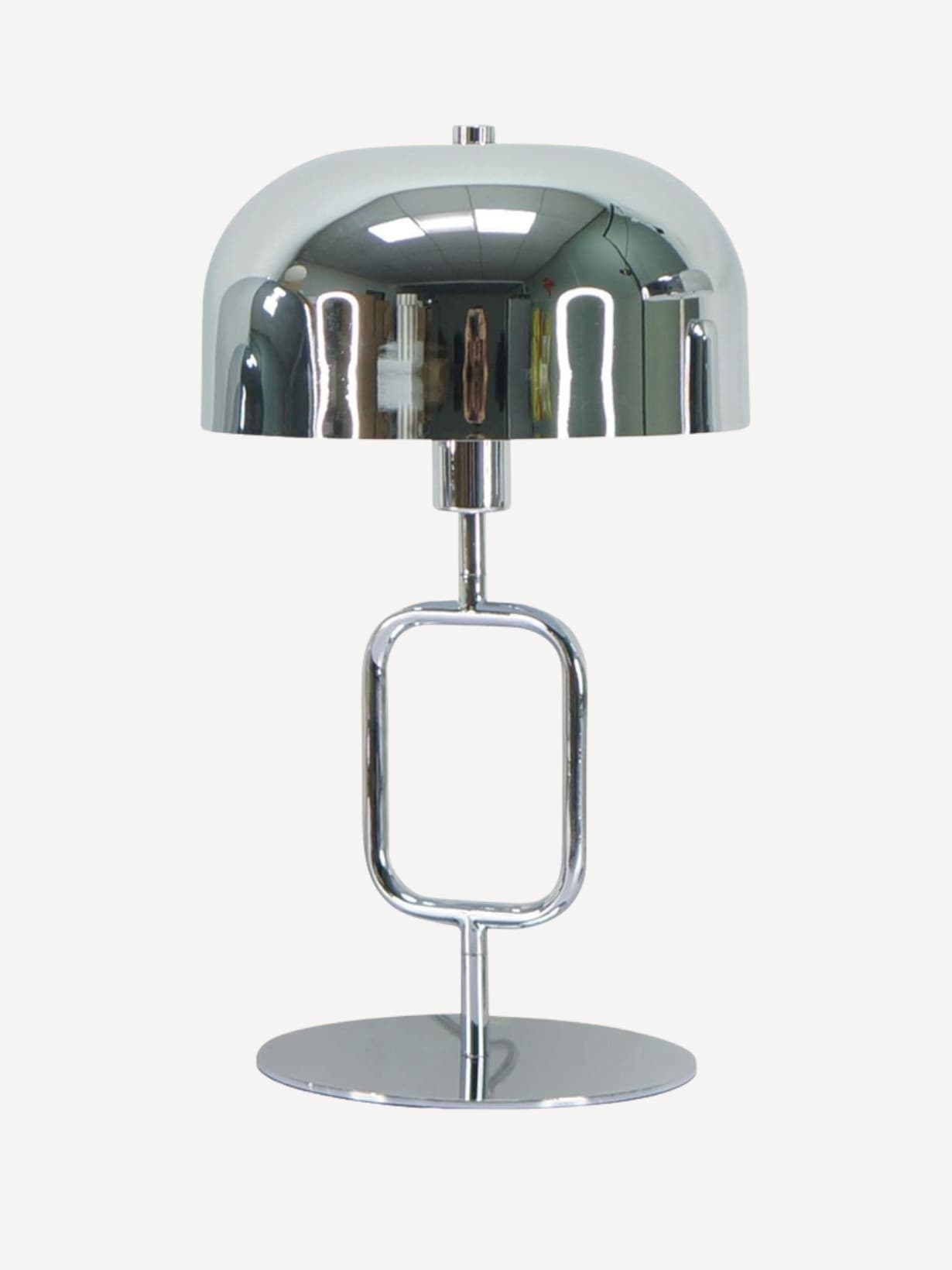 Lampe en métal chromé, Mode - Opjet