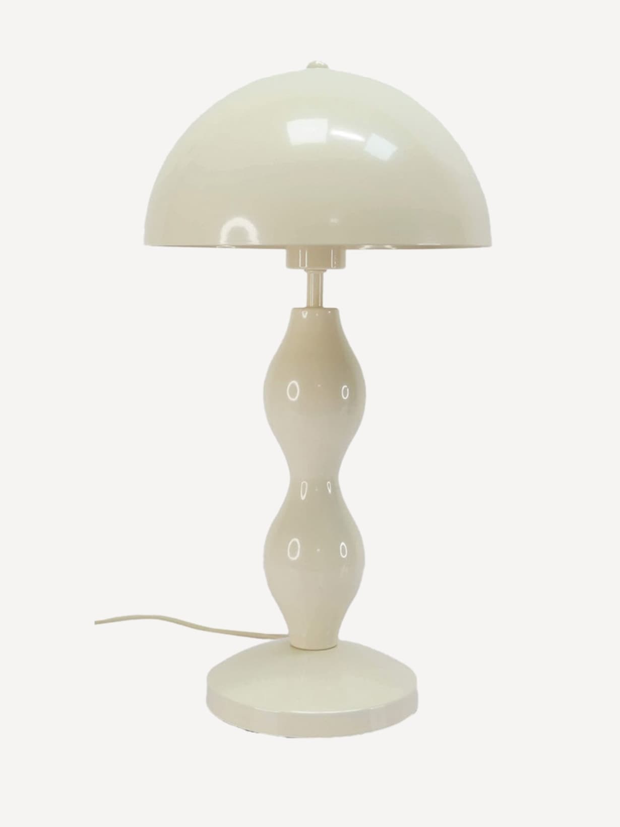 Lampe de bureau en métal, Nini Blanc cassé - Opjet
