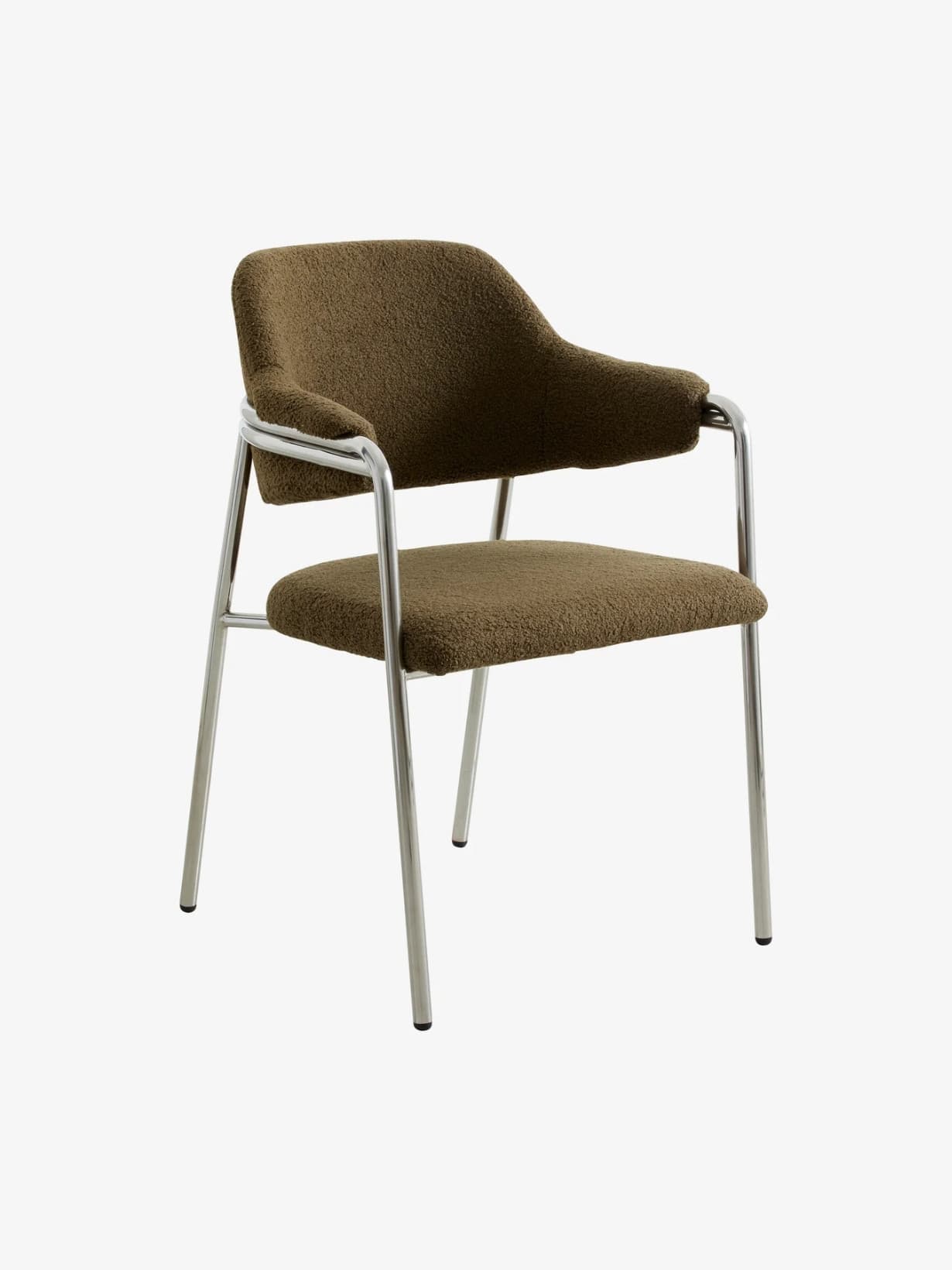 Chaise en acier inoxydable, Albert Vert - NORDAL