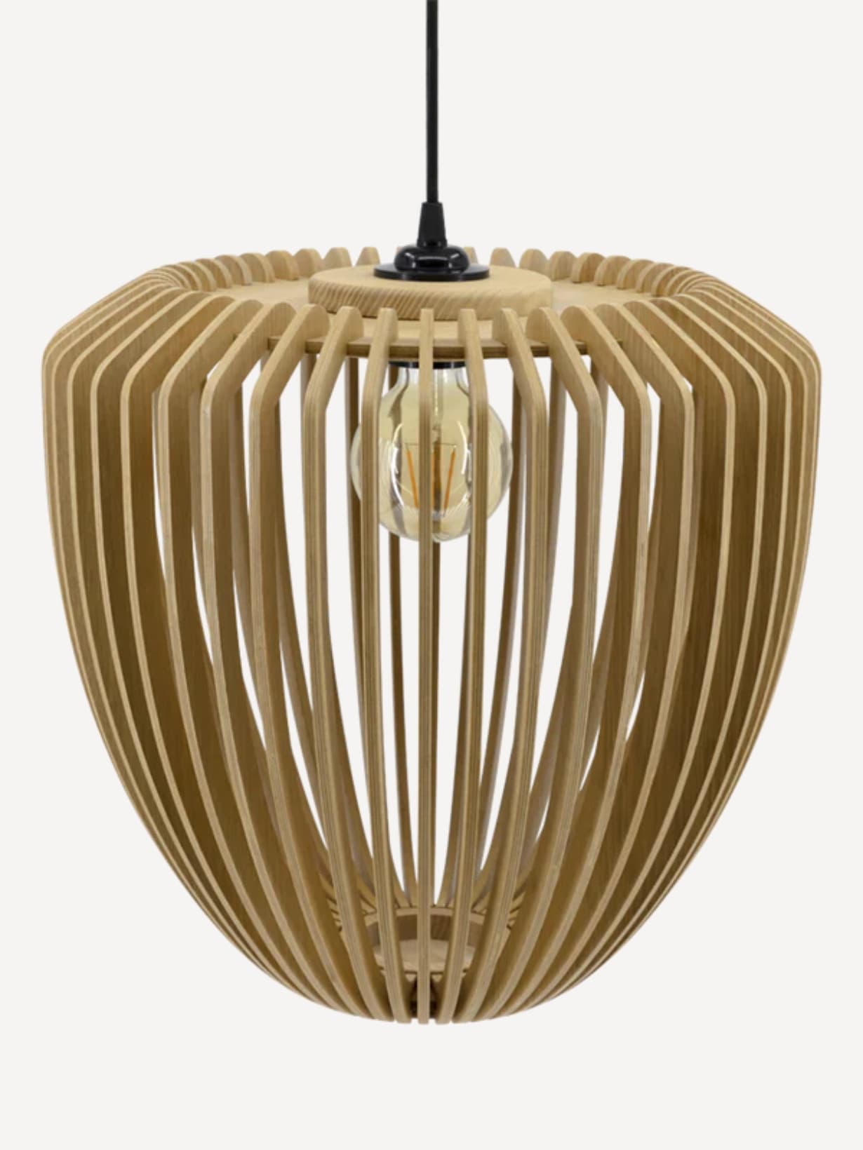 Abat-jour en chêne, Clava Wood Chêne - Umage