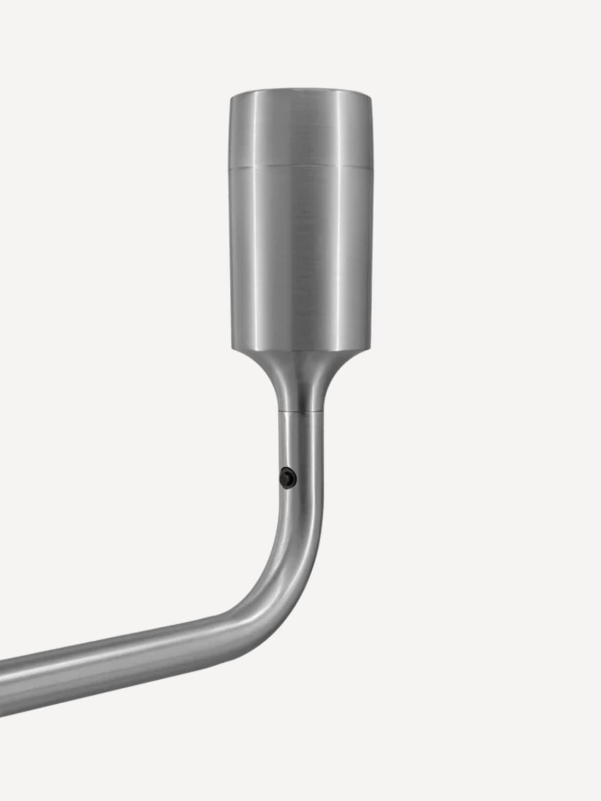 Lampe murale en aluminium, Santé wall Acier Brossé - Umage