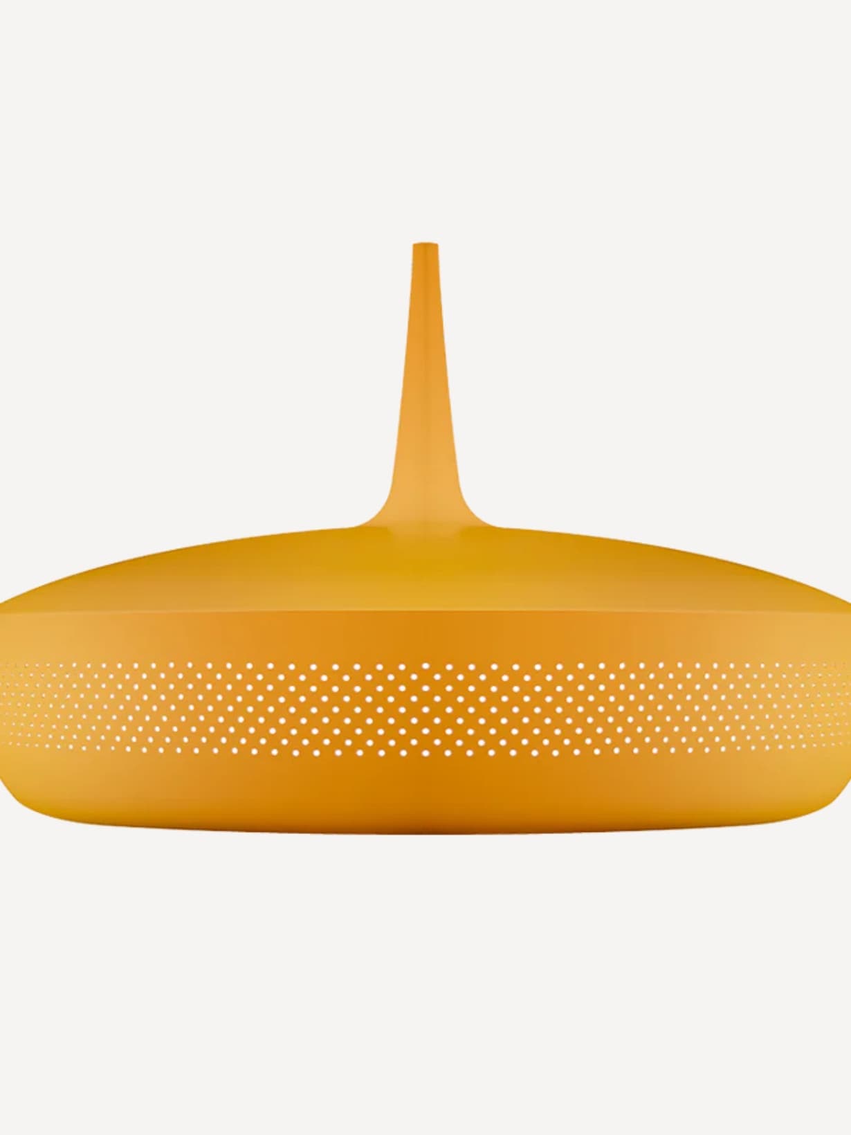 Abat-jour en aluminium, Clava Dine Ocre - Umage