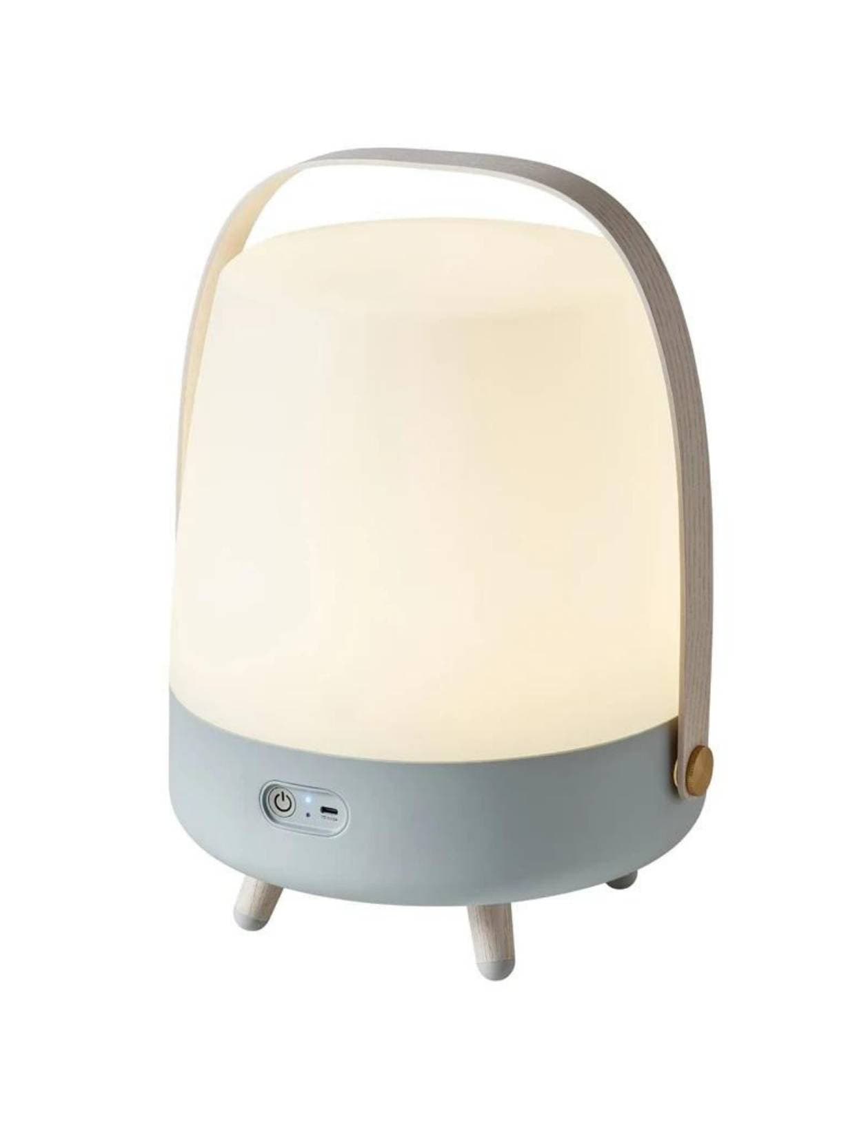 Lampe LED portable et enceinte sans fil, Lite-up Play Bleu - Kooduu