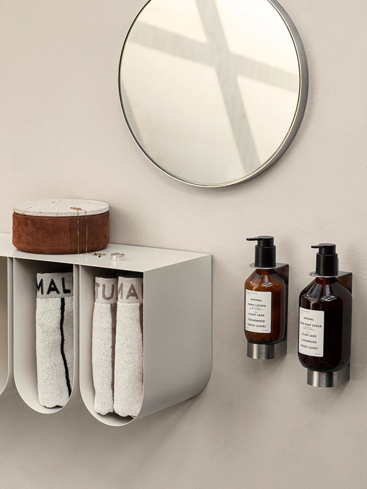 Étagère murale Incurvée, Curved Blanc - KRISTINA DAM