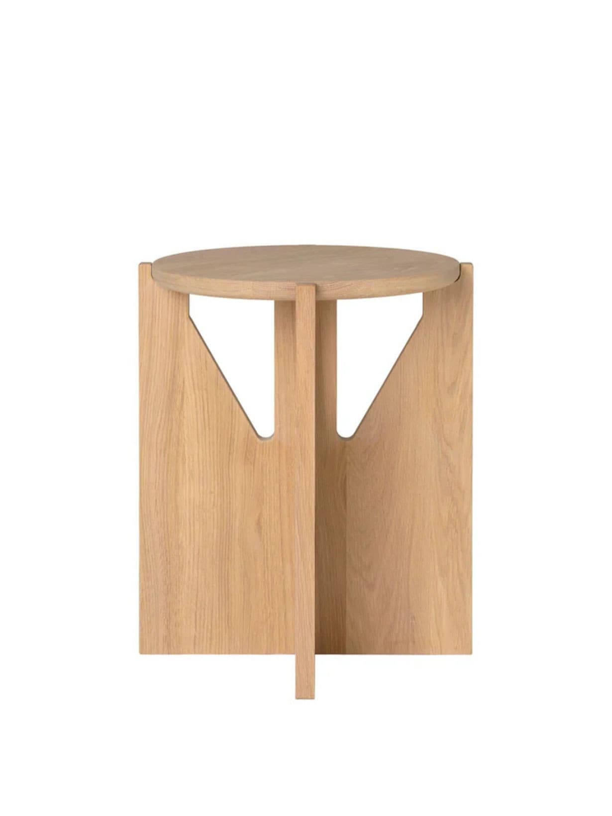 Tabouret en chêne, Simple Chêne clair - KRISTINA DAM