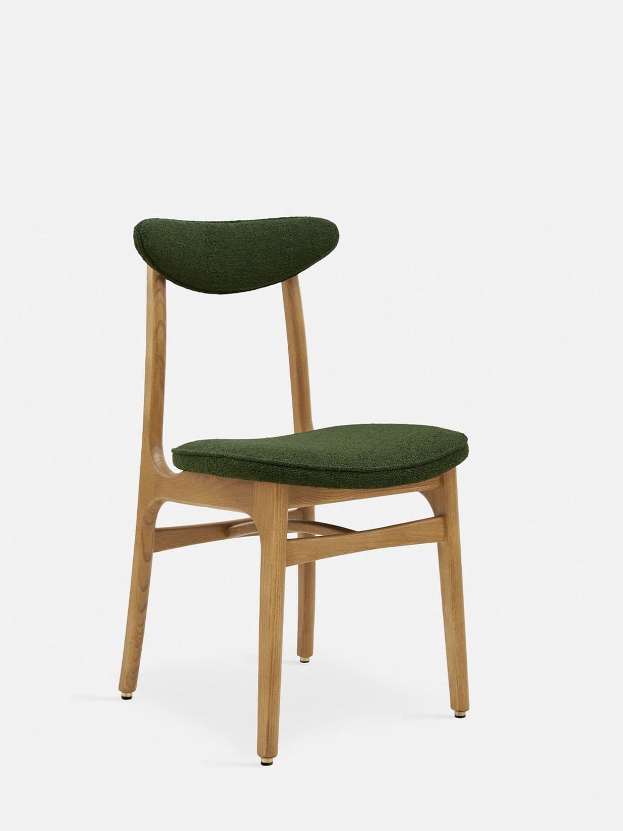 Chaise en frêne massif, Série 200-190 tissu bouclette Frêne naturel - 366 Concept