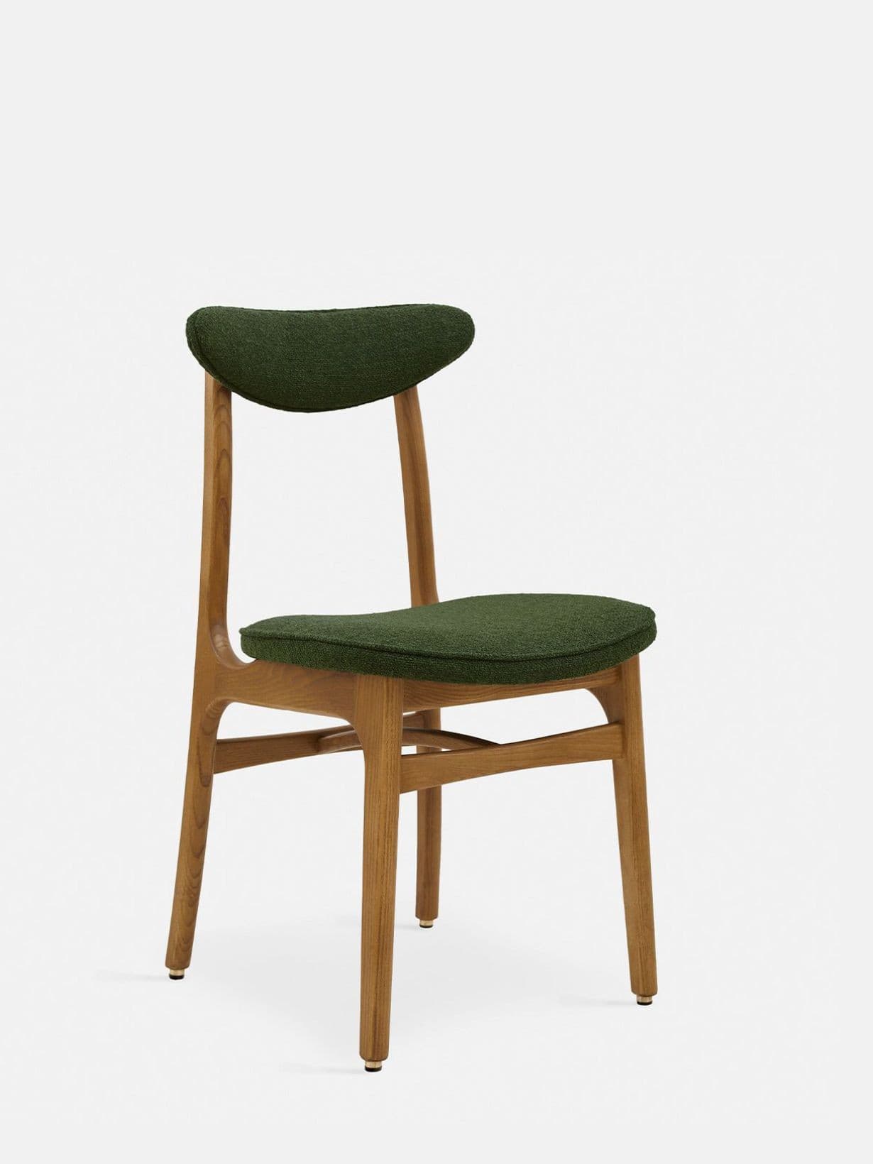 Chaise en frêne massif, Série 200-190 tissu bouclette Frêne foncé - 366 Concept