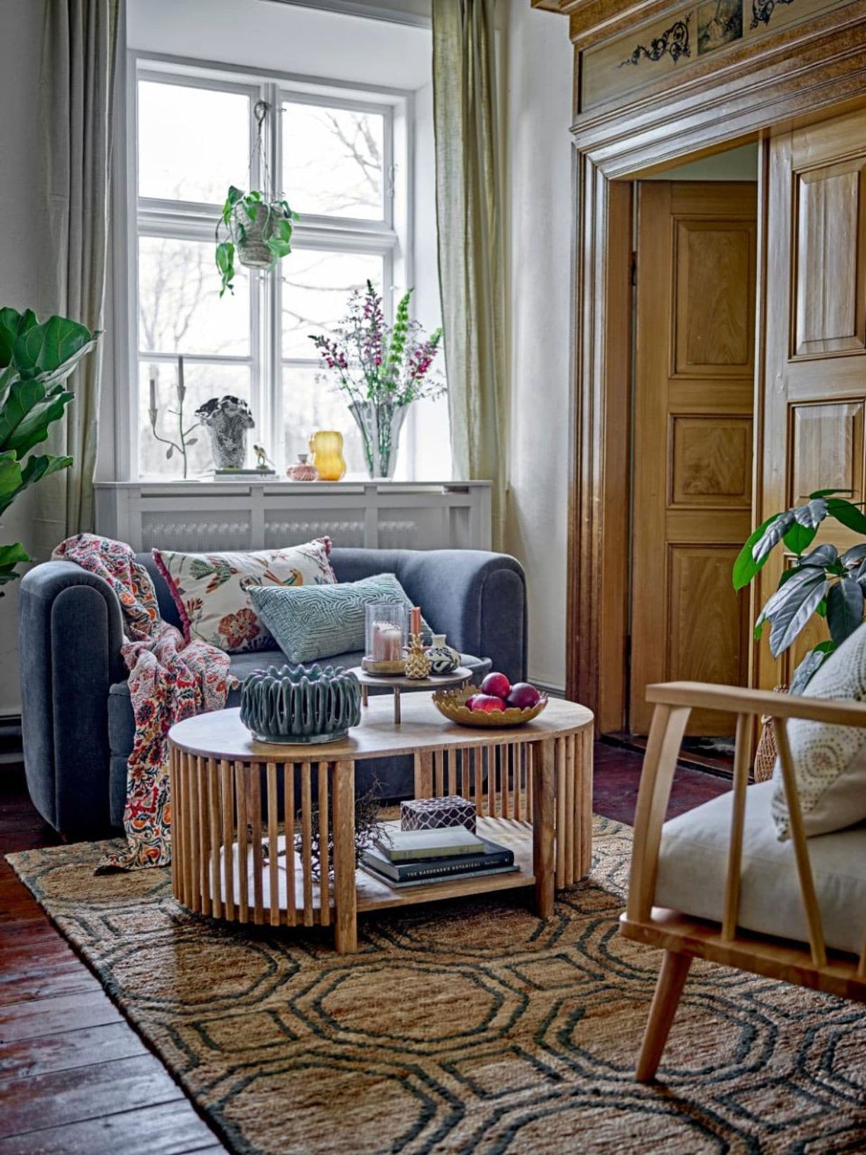 Table basse en bois de manguier, Sali - Bloomingville