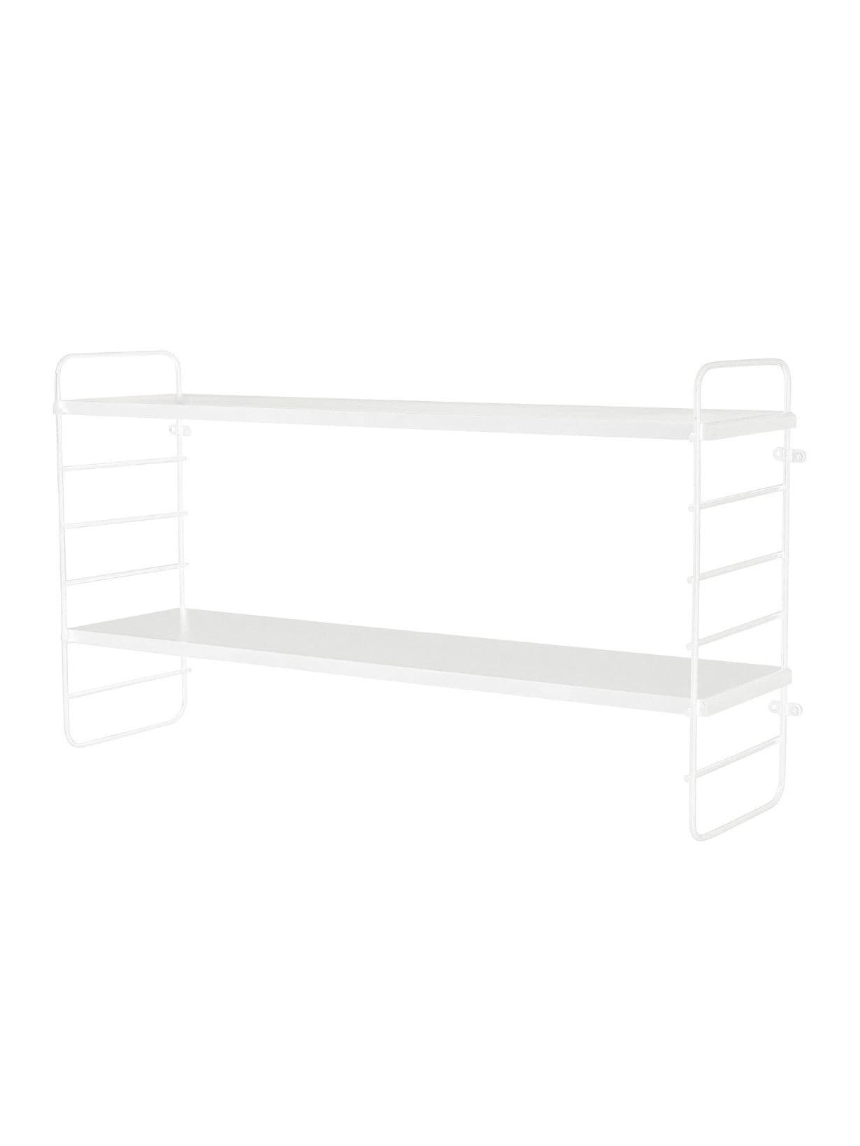 Étagère en bois noir ou blanc, North Blanc - Bloomingville