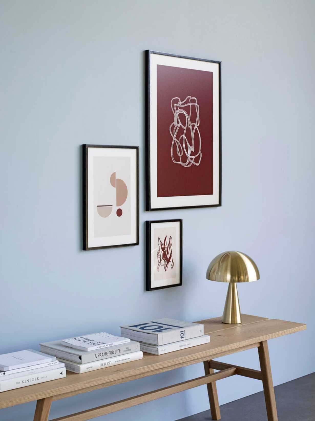 Lampe à poser en métal finition laiton, Mush Mini - Hübsch