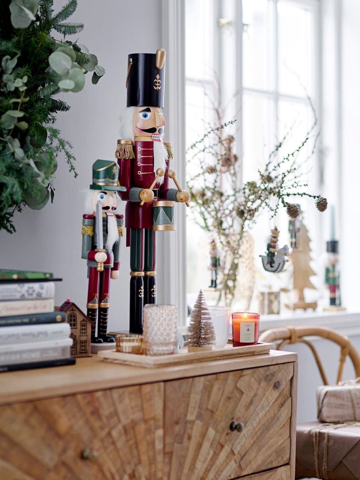 Sapin de noël en bois de manguier H31 cm, Ronas - Bloomingville