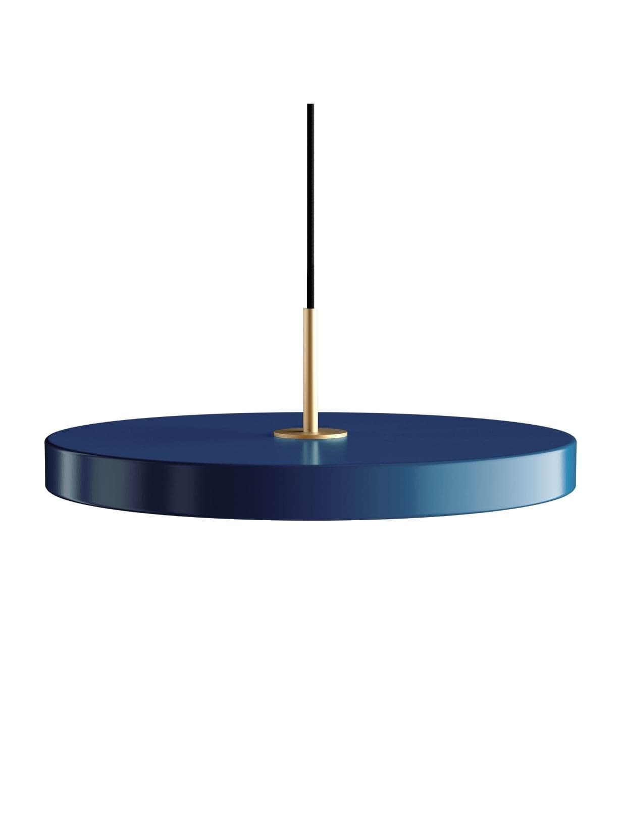 Suspension en acier, Asteria Micro Bleu pétrole - Umage