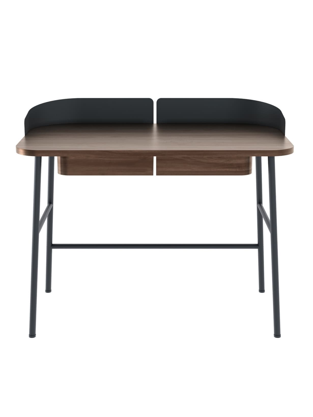 Bureau en bois et métal, Victor Noyer / Noir - Hartô