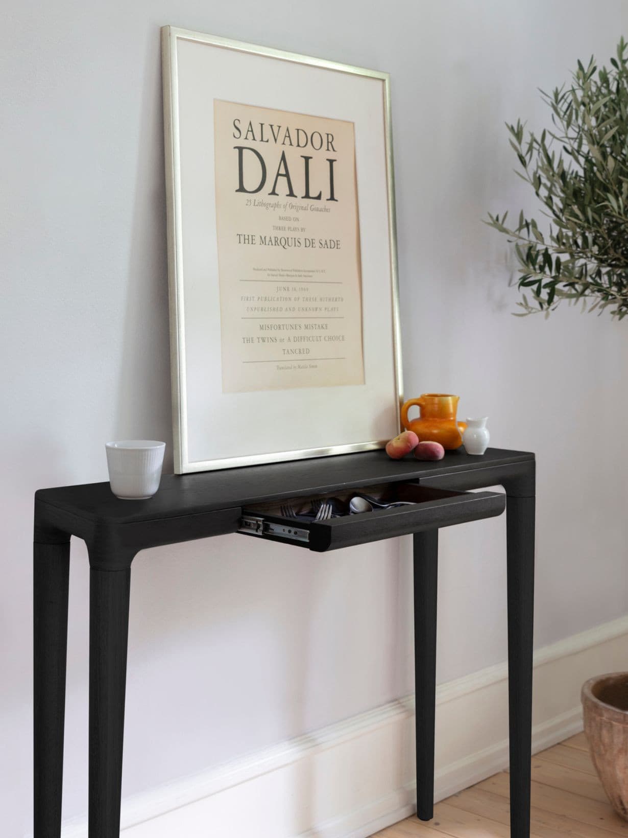 Console en chêne naturel, Heart & Soul Chêne noir - Umage