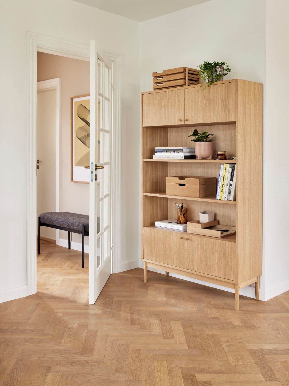 Étagère en bois de chêne, Prime - Hübsch