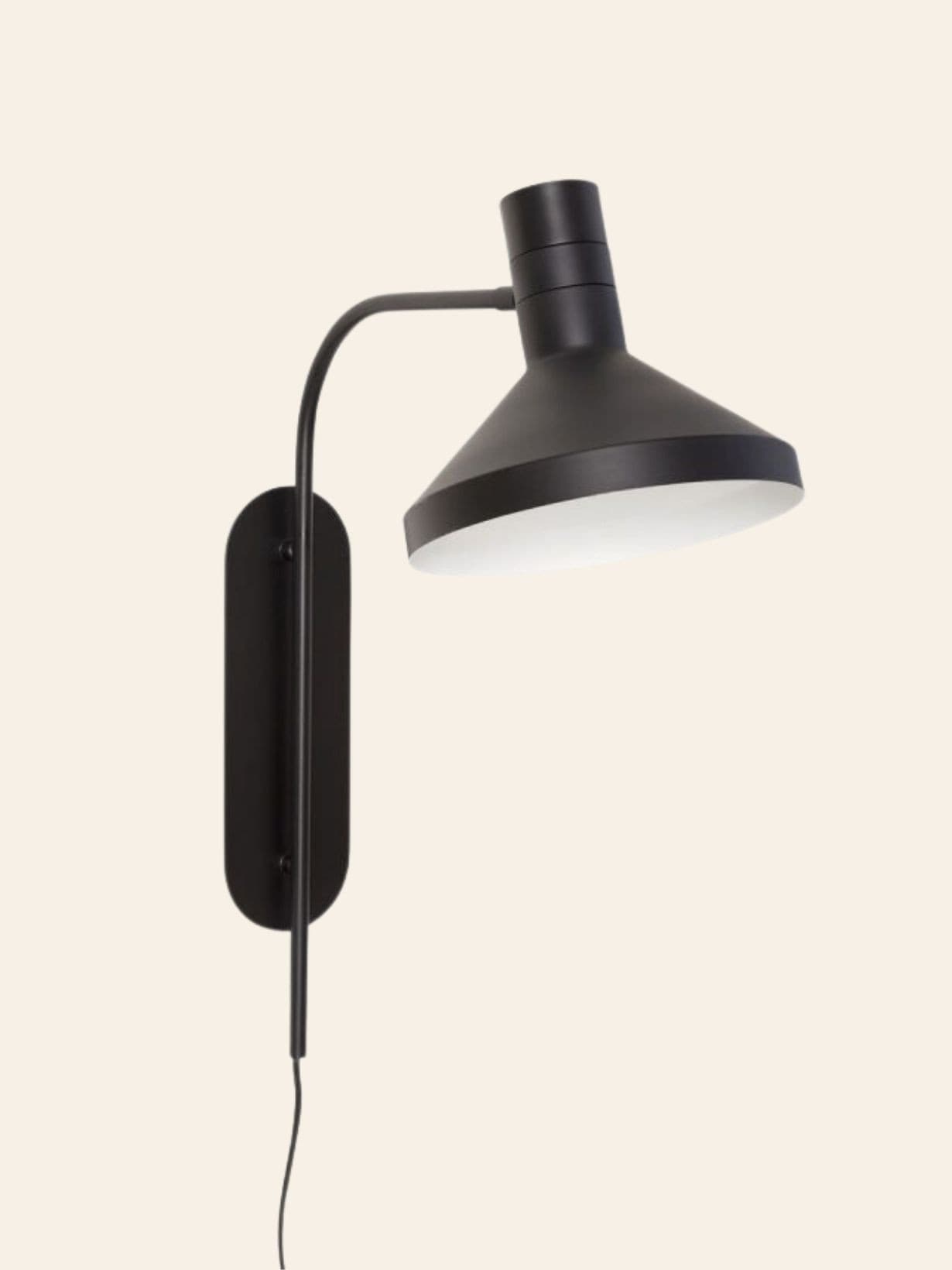 Lampe murale Noir, Studio - Hübsch