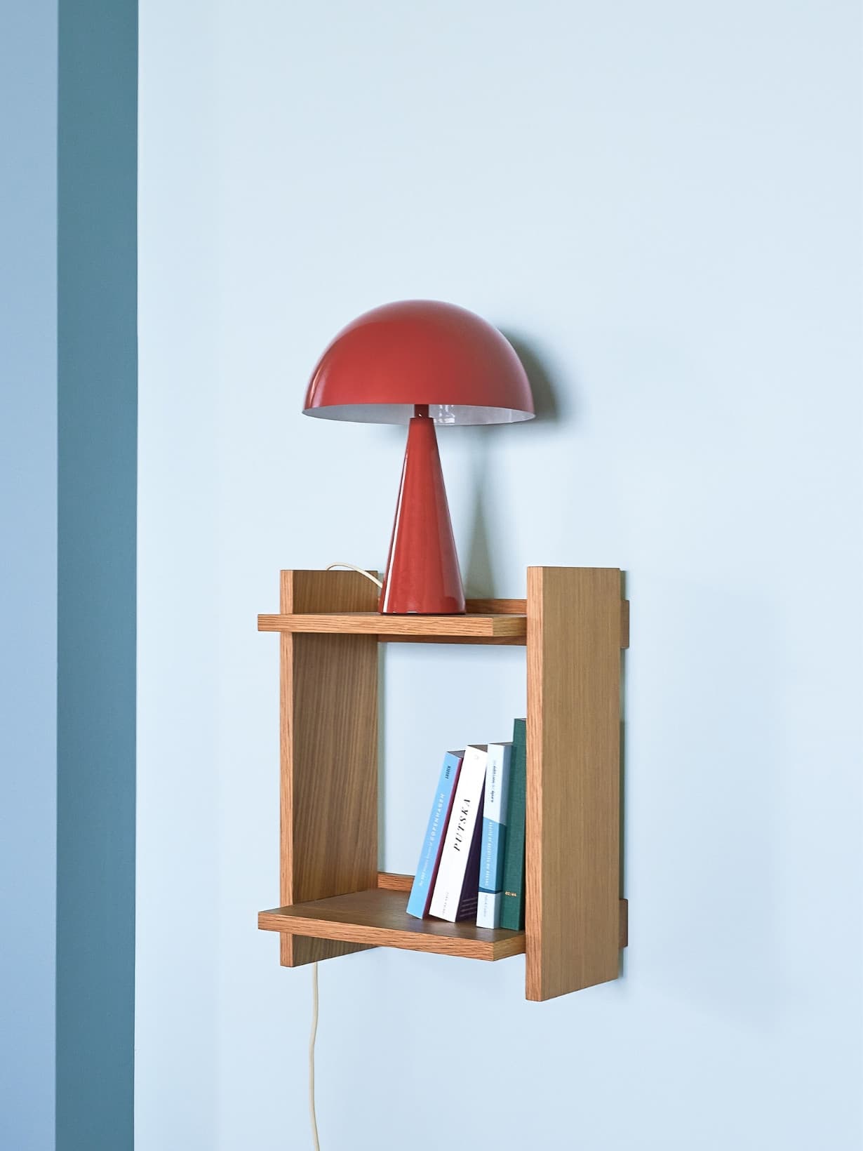 Tablette Small en bois de chêne, Forma S - Hübsch