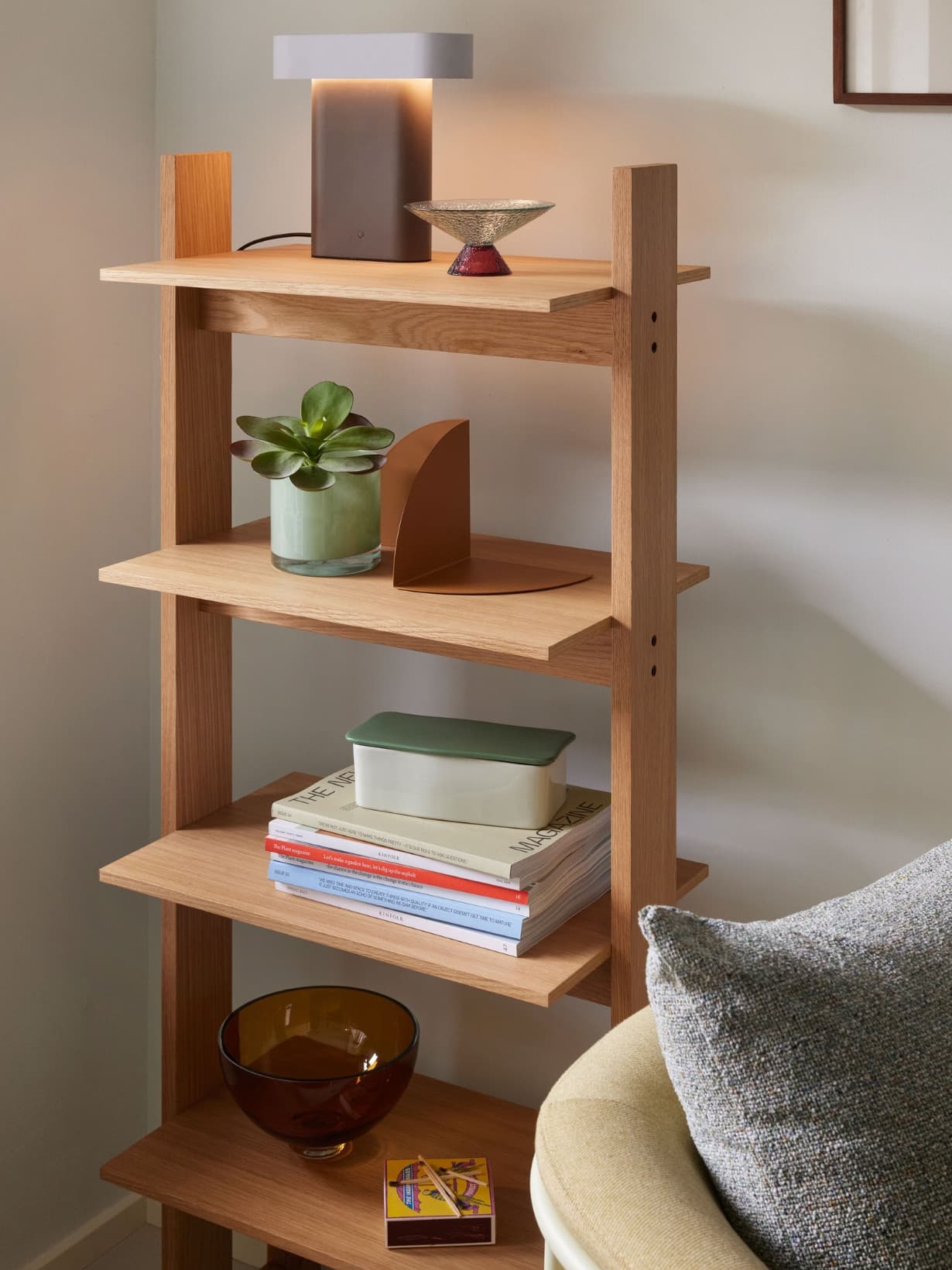 Étagère en bois de chêne naturel, Forma - Hübsch