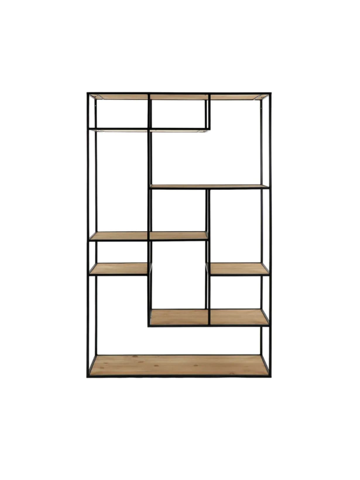 Étagère en métal, Eszential Marron - POMAX