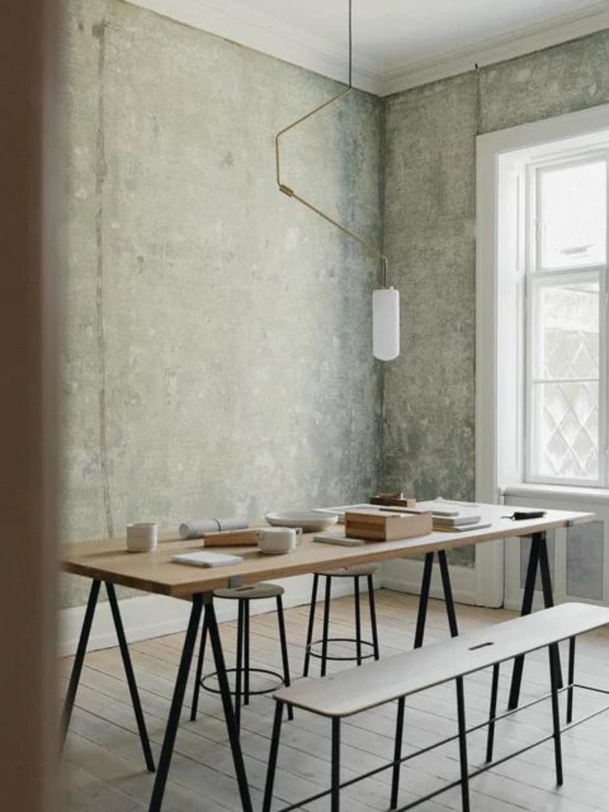 Suspension luminaire, Ventus Forme 2 Laiton - Frama