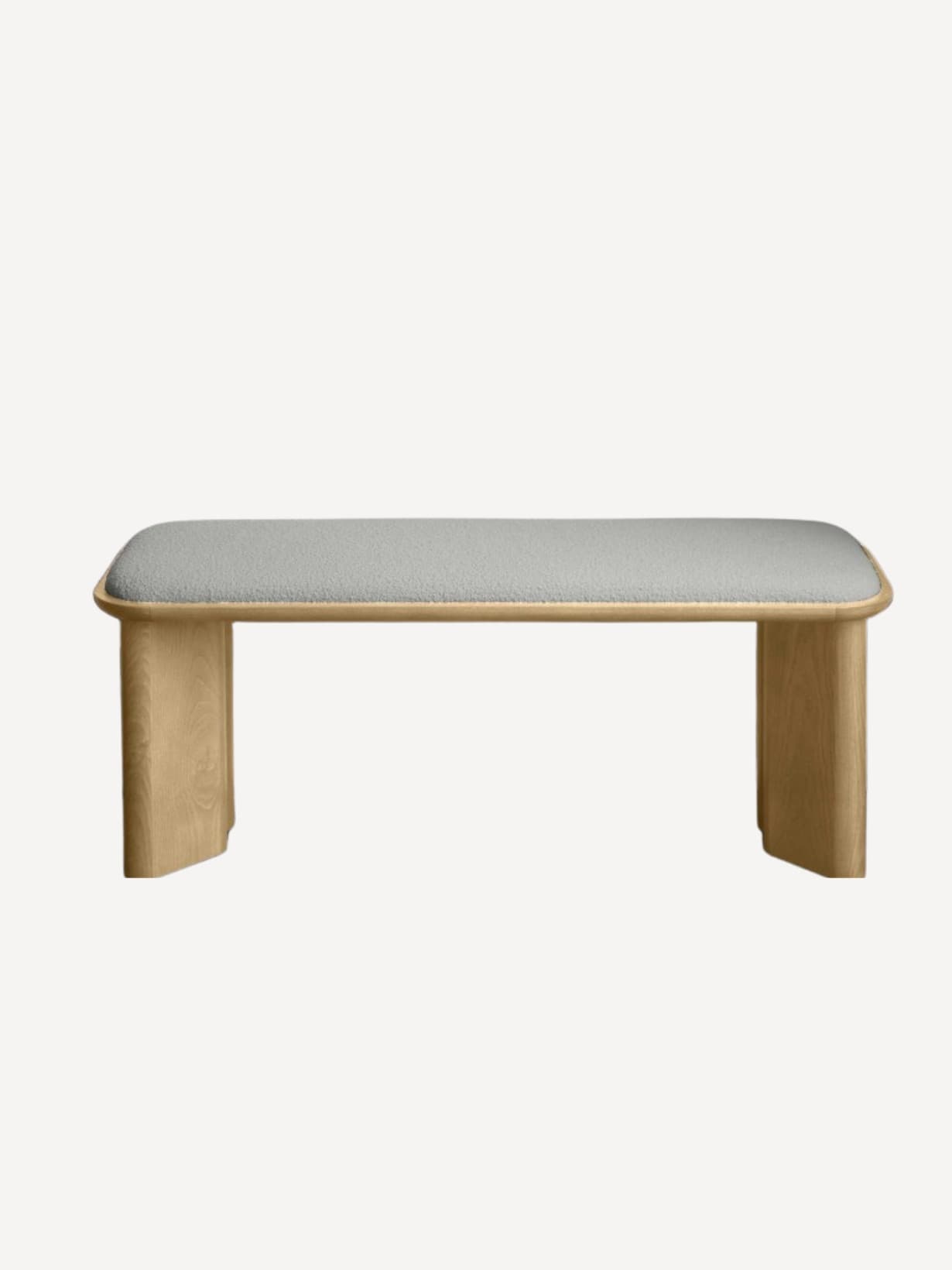 Banc en chĂȘne naturel, Lazare Naturel - Gabrielle Paris