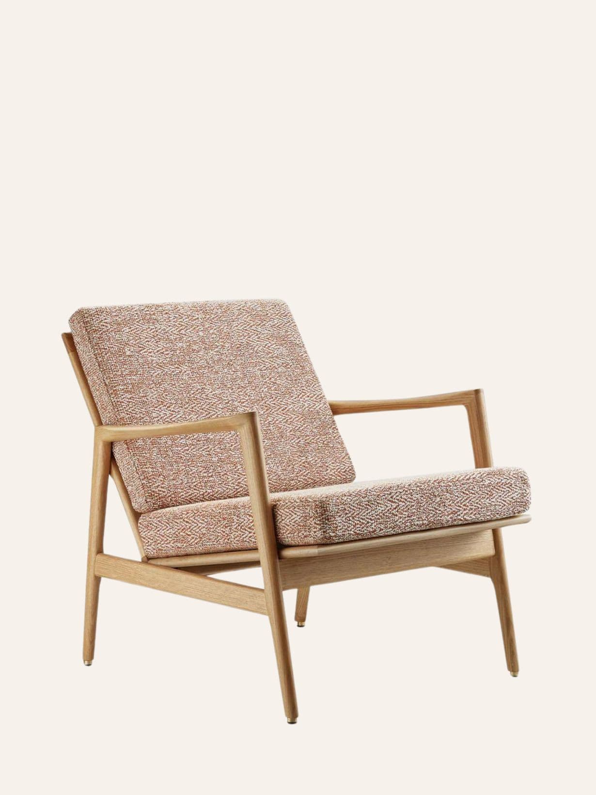 Fauteuil en bois de chêne tissu Sierra, Stefan Braid Sierra Chêne clair - 366 Concept