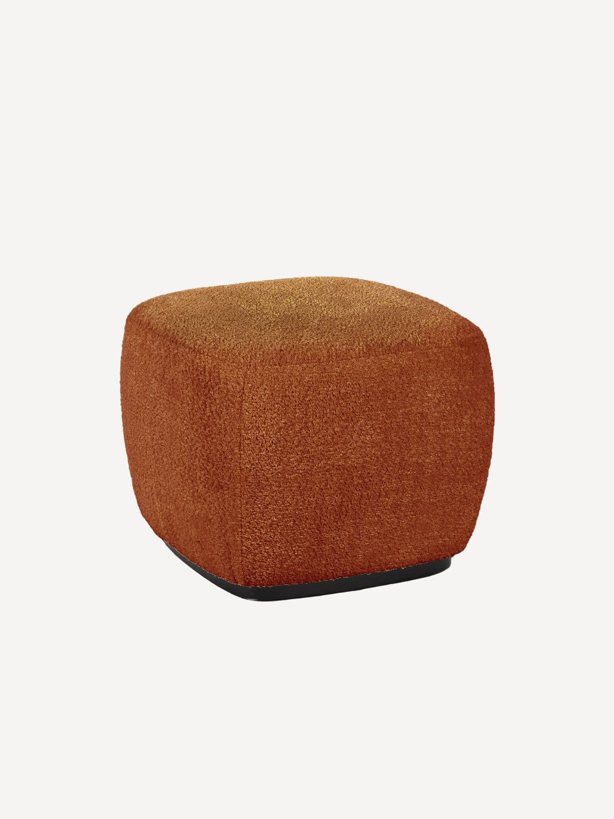 Pouf Repose pieds, Porterville Rouille - POMAX