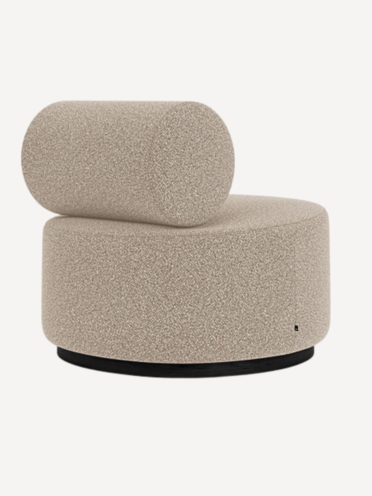 Fauteuil tube en tissu, Sinclair Alpine Natural 01 - Fest Amsterdam