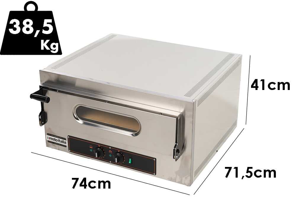 Resto Italia KUBE 1 â Elektro-Pizzaofen â 3200 W